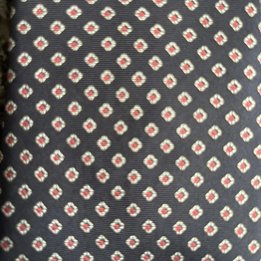 Vintage Yves Saint Laurent YSL Silk Necktie Made in USA Classic Designer Tie
